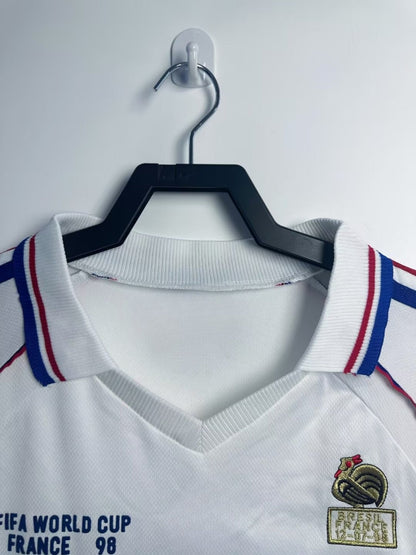 France Long Sleeve Away Shirt - 1998